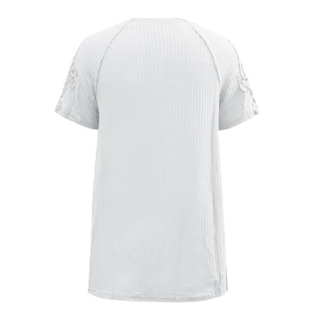 

Gubotare Fall Shirts For Women 2022 Women s Crewneck Shirts Causal Long Sleeve Slim Fit Underscrub Winter Basic Tee Tops White 3XL