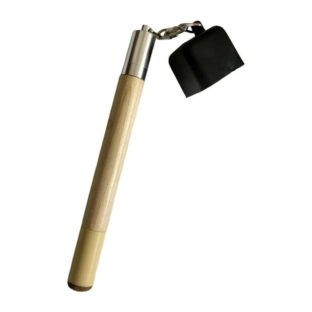 Porta tiza para taco de billar 2 en 1, práctico y antideslizante, funda para tiza, punzón para la punta , ideal para amantes del billar.
