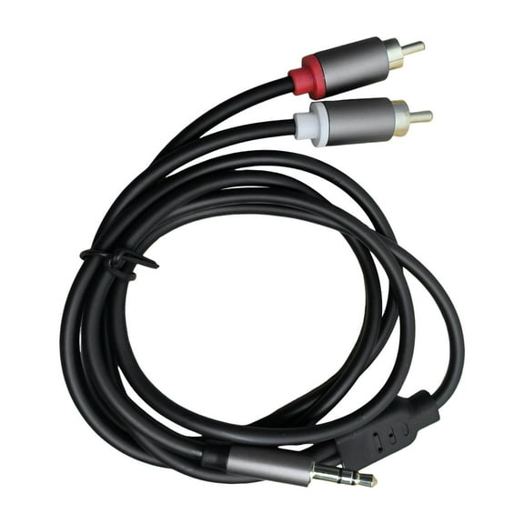 3.5mm to Double RCA Male Cable Stereo Cable for Professional Audio Equipment 2M
