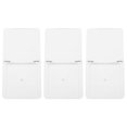 thumbnail image 1 of Makeup Use Transparent Highlighter Box Single Layer Square 3Pcs Set, 1 of 5