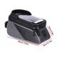 thumbnail image 2 of Bike Front Frame Pannier Titular Top Tube Bag Ciclismo Bolsa de nylon de almacenamiento a prueba de agua, negro Jooan Modelo, 2 of 6