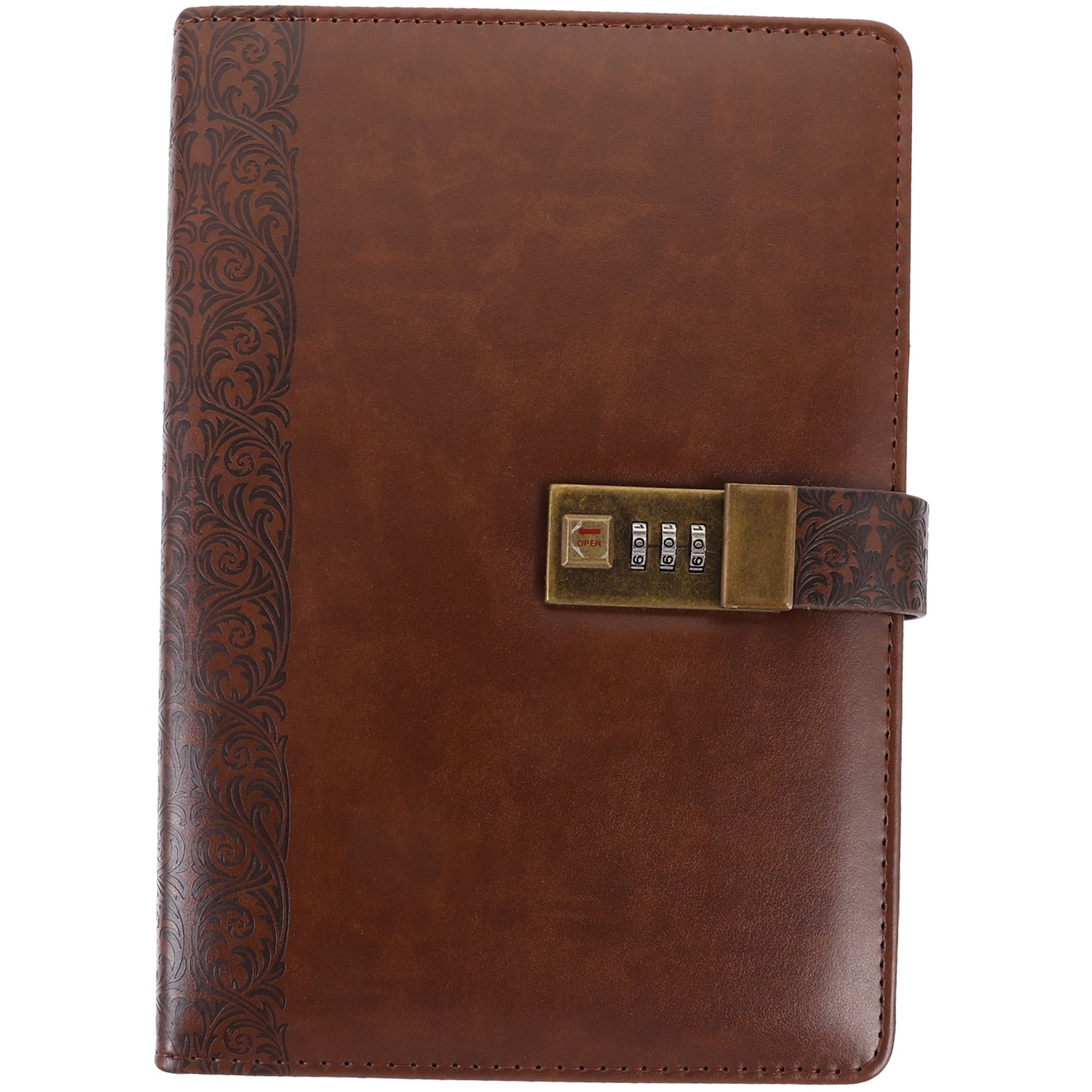 unbranded Notepad Vintage Diary Notebook with Lock