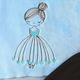 thumbnail image 6 of TOWED22 Girls Fall Outfits Long Sleeve Shirts Cute Graphic Outfit Pants Set Baby Toddler Girl Clothes,Light Blue,18-24 M, 6 of 7