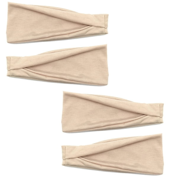 Bandas anchas para el cabello para mujer Dinheiro Bandas de giro antideslizantes