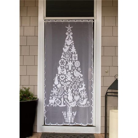Heritage Lace 7305W-3876 38 x 76 in. Christmas Tree