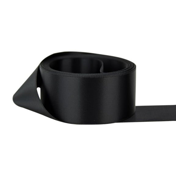 Ribbon Bazaar Wired Bengaline Moire Ribbon 2-1/2 inch Hunter Green (Gold Edge) 10 yards