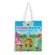 thumbnail image 1 of Tea Town Teddy Bears Bolso de tela con estampado de lienzo para mujer, bolsa de compras reutilizable y estética, con cremallera interior, regalo para mujer, 35 × 40 cm., 1 of 6