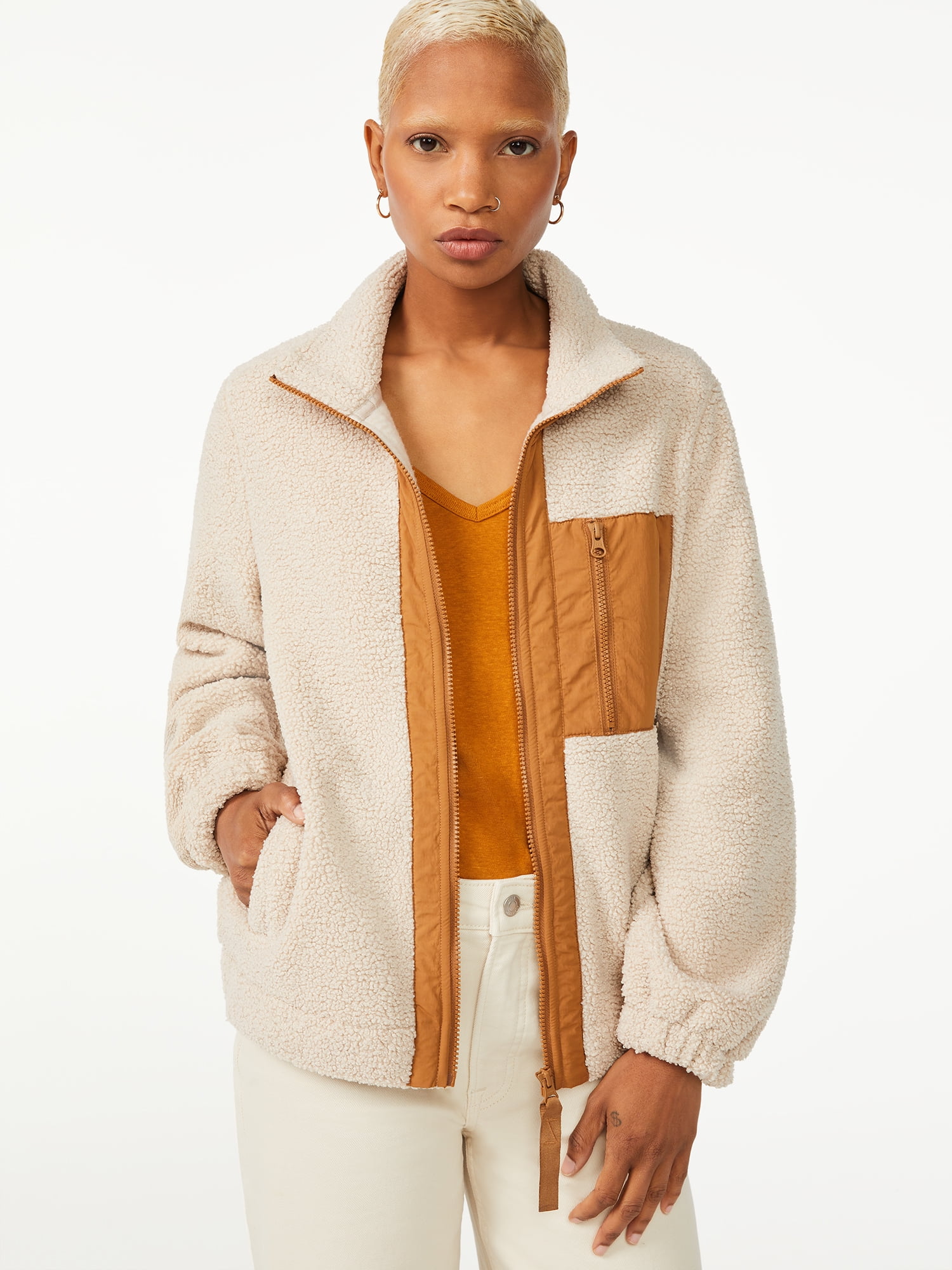 ladies fox moletom com capuz