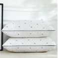 thumbnail image 1 of Núcleo de almohada de calidad hotelera, almohada de plumón suave y con soporte, adecuada para quienes duermen boca arriba y boca abajo, hecha con un núcleo de tela amigable., 1 of 6