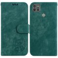 thumbnail image 2 of Compatible with Motorola Moto G9 Power Embossed Cute Tiger Flip Folio Wallet Case Card Pocket Holder Cover, 2 of 5