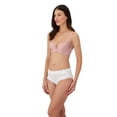thumbnail image 3 of Brasier Liso - Side Smoothing Espalda en U Soporte Cómodo Playtex - Modelo 52119 - Estilo Moldeador - Color Malva - Talla 34B, 3 of 4