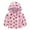 Pink, variant on Ticikt Toddler Boys Girls Cartoon Prints Casual Light Coat Hooded Jacket Windproof Zipper Outwear,Color:Light Yellow