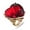 Red, variant on Big Diamond Heart Promise Open Band Ring for Women Girls Vintage CZ Gold-Toned Adjustable Expandable Geometric Statement Rings Comfort Fit Fashion Engagement Wedding Birthday Christmas Jewelry