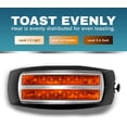 thumbnail image 2 of Long Slot Toaster, Toast Settings with Defrost, Reheat, Cancel Functions, Slide Out Crumb Tray, Extra Wide Slots, 2 of 5