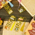 thumbnail image 2 of Positive Energy Inspirational English Reading Time Metal Bookmark with Tassel Souvenir Stationery Gift ffor Students and Readers, 2 of 4
