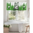 thumbnail image 4 of Golf Club Pattern Valances for Windows Golf Course Grenn Lawn Tree Background Valance Rod Pocket Short Window Treatments Curtains for Kitchen Bathroom Living Room Bedroom, 42 x 12 Inch, 4 of 7
