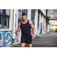 thumbnail image 6 of COOFANDY Men's 3 Pack Quick Dry Workout Tank Top Gym Muscle Tee Fitness Bodybuilding Sleeveless T Shirt, 6 of 14