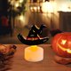 thumbnail image 5 of Juego de Velas Sin Llama con Forma de Murciélago para Halloween | Velas de Té a Pilas | Plástico Amarillo | 8 X 6 X 3 Cm | Decoración para Fiestas En Casa | 1 Vela, 5 of 6