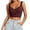 Coffee, variant on Kcolen Tank Tops Women Pack Double Lined Slim Fitted Sleeveless Summer Basic Tee Tanks Slim Fit Women Blouses Business Casual Outfits