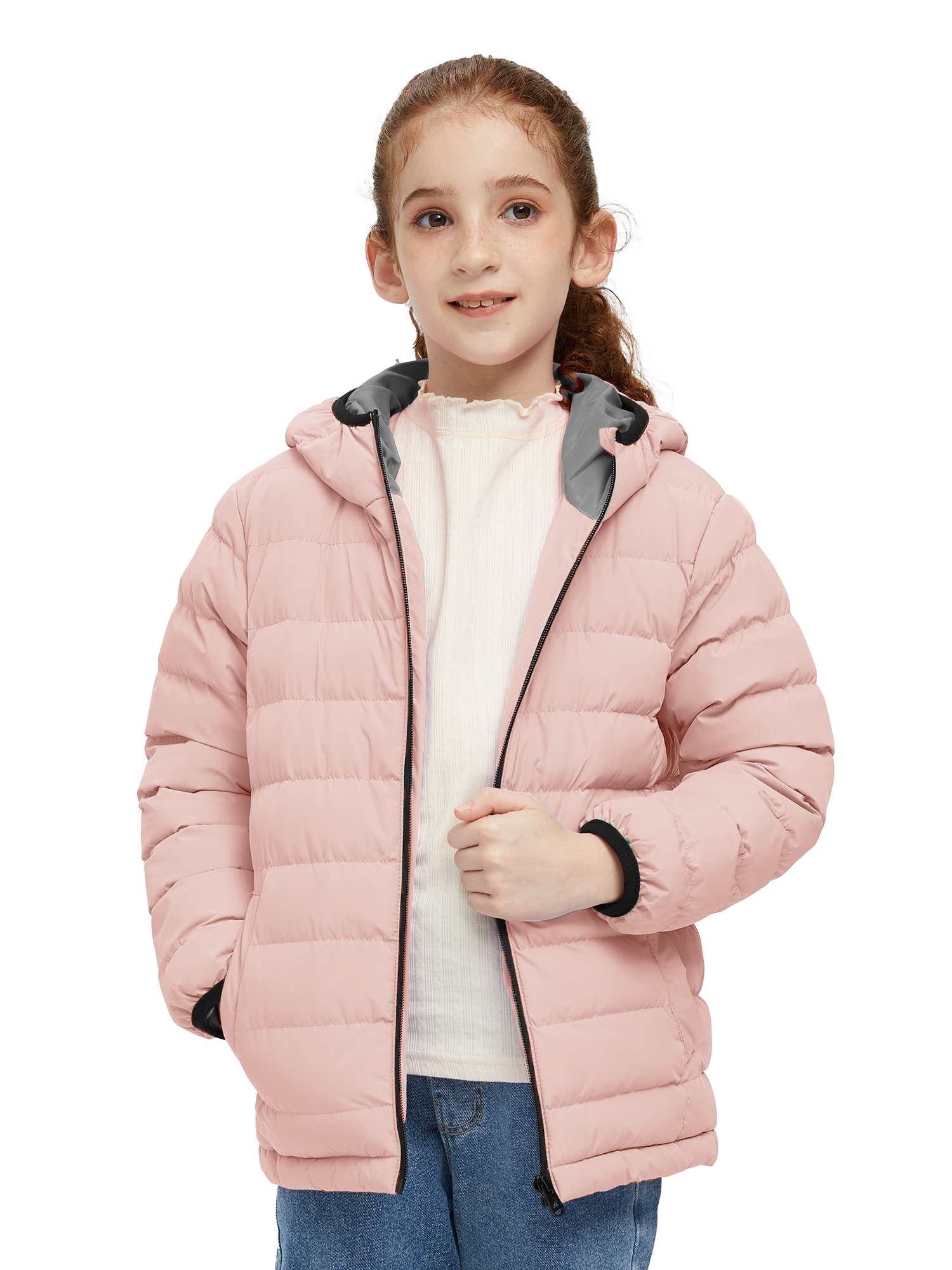 Wantdo Kids' Waterproof & Windproof Winter Puffer Jacket for Girls