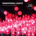 thumbnail image 3 of String Light JUSTPRO 150, color rosa, 9,7 m, resistente al agua, con certificación UL, 3 of 6