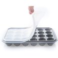 thumbnail image 2 of Ice Tray 24 Cavities: Diamond Shaped DIY Ice Making Mold Ice Maker Tray with Lid, 2 of 9