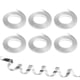 thumbnail image 1 of Cinta de rizado Uxcell para globos metálicos de 3/16" 11 yardas 6 rollos para decoración de fiestas regalo oro champán plata, 1 of 5