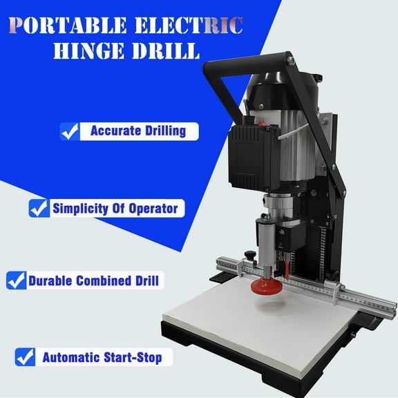 45-9.5 Hinge Drill Machine Electric Portable with Self Stop Commercial 110V
