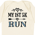 thumbnail image 4 of Inktastic 1st 5k Race Running Fitness Girls Long Sleeve Baby Bodysuit, 4 of 5