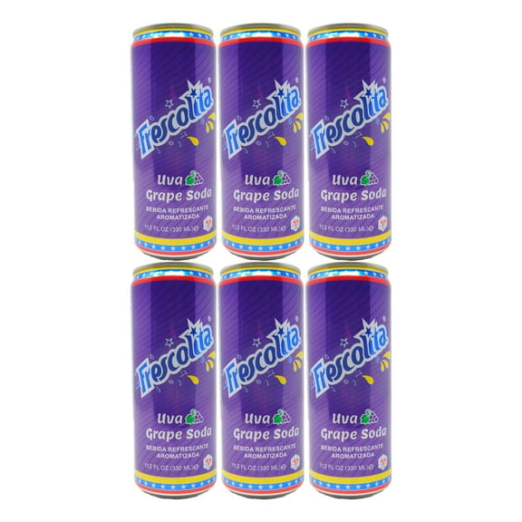 Frescolita Grape Uva Soda - Soda Venezolana- 11.25 FL OZ (6 Pack)