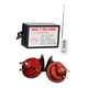 thumbnail image 2 of Bocina,Kit de bocina de coche 12V 24V Botón fuerte Diferentes sonidos,Camión de repuesto de bocina de caracol eléctrica súper ruidosa,Accesorios automotrices de bocinas dobles para barcos, 2 of 9