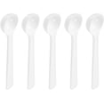 thumbnail image 1 of shiyou-30Pcs Plastic Measuring Spoons Reusable Powder Scoops Spoon Long Handle Kitchen Spoons Coffee Teaspoon for Kitchen, 1g White, 1 of 4