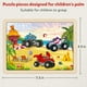 thumbnail image 5 of Puzle de madera SYNARRY Large Monster Truck 24 piezas para niños de 3 a 6 años, 5 of 7