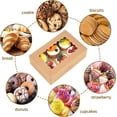 thumbnail image 2 of 20 Pack Brown Cookie Boxes with Window & Stickers, 9x6x3 Inch Brown Bakery Boxes Pastry Containers for Chocolate Covered Strawberries, Candy, Muffins, Donuts, 2 of 6