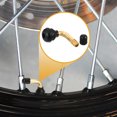 thumbnail image 3 of Unique Bargains 12pcs Car PVR70 Tubeless Tire Valve Stem Universal for Cars RV Bicycles Motorcycles Trailers Gold Tone, 3 of 8