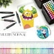 thumbnail image 2 of Marcadores Doble Punta Shendy Vendy Plumones Punta Pincel Touch 60 Colors, 2 of 6