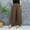 Coffee, variant on Women Pants Casual Pants White Work Pants for Women Lounge Pants High Waisted Trousers with Pockets Summer Clothes for Women