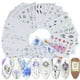 thumbnail image 1 of Stiker Uñas 40 Uds Mariposas, Geometría, Plumas, Plantas Etc, 1 of 5