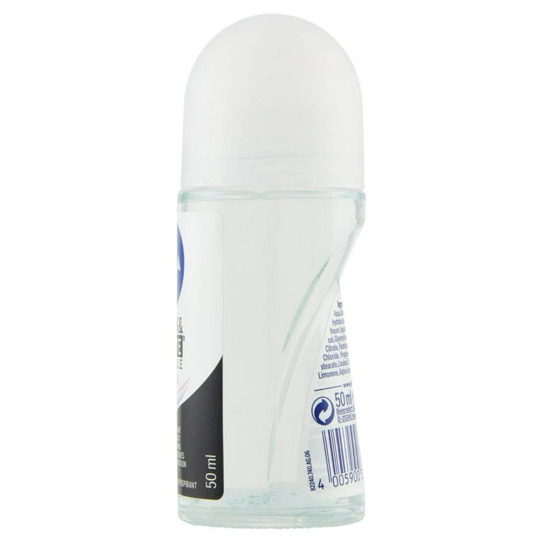 NIVEA Black & White Invisible 15本 Nivea Black & White Invisible Original Roll-on 48H Anti