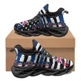 thumbnail image 1 of Zapatos de malla ligeros y resistentes al desgaste para mujer, con estampado de bandera de Gran Bretaña, diseño de marca, zapatillas cómodas para hombre, 1 of 6