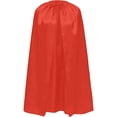 thumbnail image 4 of Yuncity Halloween Unisex Hoodless Cape Long Costume With Tie Closure Fall Solid Color Lightweight Cosplay Outfit Party, 4 of 4