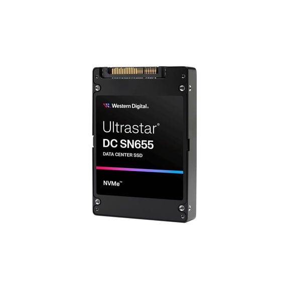 Western Digital Ultrastar DC SN655 U.3 7.68 TB PCI Express 4.0 TLC 3D NAND NVMe