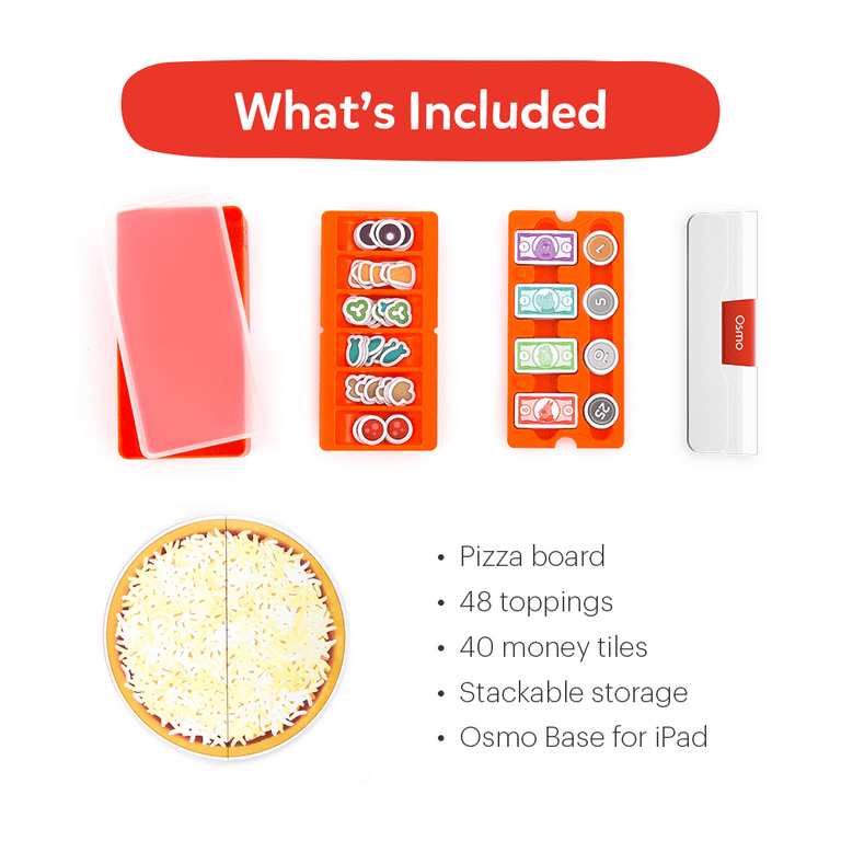 Osmo - Pizza Co. Starter Kit for iPad - Ages 5-12 - Communication Skills &  Business Math - Walmart.com