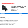 thumbnail image 2 of Purge Valve - Compatible with 1996 - 1998 BMW 318i 1.9L 4-Cylinder - Beck Arnley, 2 of 2