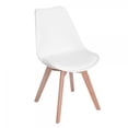 thumbnail image 1 of ZF Collections NOURRITURE Dining Chairs Set (4 Chairs - White), 1 of 3