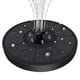thumbnail image 1 of Bomba de fuente solar para baño de pájaros, fuente de energía solar con luz LED, fuente de agua con batería incorporada para decoración de piscina, pecera y jardín de estanque Adepaton 220862, 1 of 8