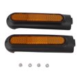 thumbnail image 2 of Scooter Reflectors Side Cover, Easy Installation Electric Scooter Rear Wheel Side Cover Durable Professional Protective 2pcs  For Electric Scooter Accessories, 2 of 8