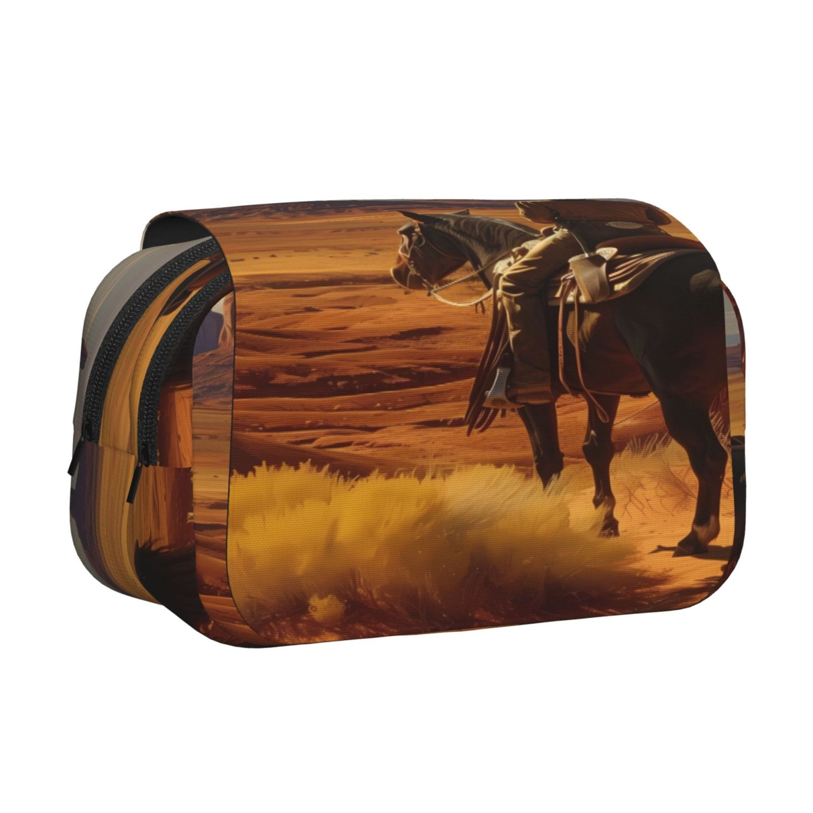 Étui à Chapeau Cowboy Schneiders – Plastique Dur Turquoise Avec Miroir, Occasion USA
