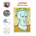 thumbnail image 2 of Funny Handsome Squidward Print Photo Art Painting Canvas Poster Home Decorative Bedroom Modern Decor Posters Gifts 16x24inch(40x60cm), 2 of 6
