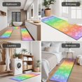 thumbnail image 5 of Pioneer Flower Floral Print Pattern Kitchen Rugs Sets Of 3,Kitchen Runner Rugs Non Skid Washable,Decorative Kitchen Floor Mats for Kitchen,Sink,Laundry,17X30 Inch + 17X47 Inch + 17X59 Inch, 5 of 6